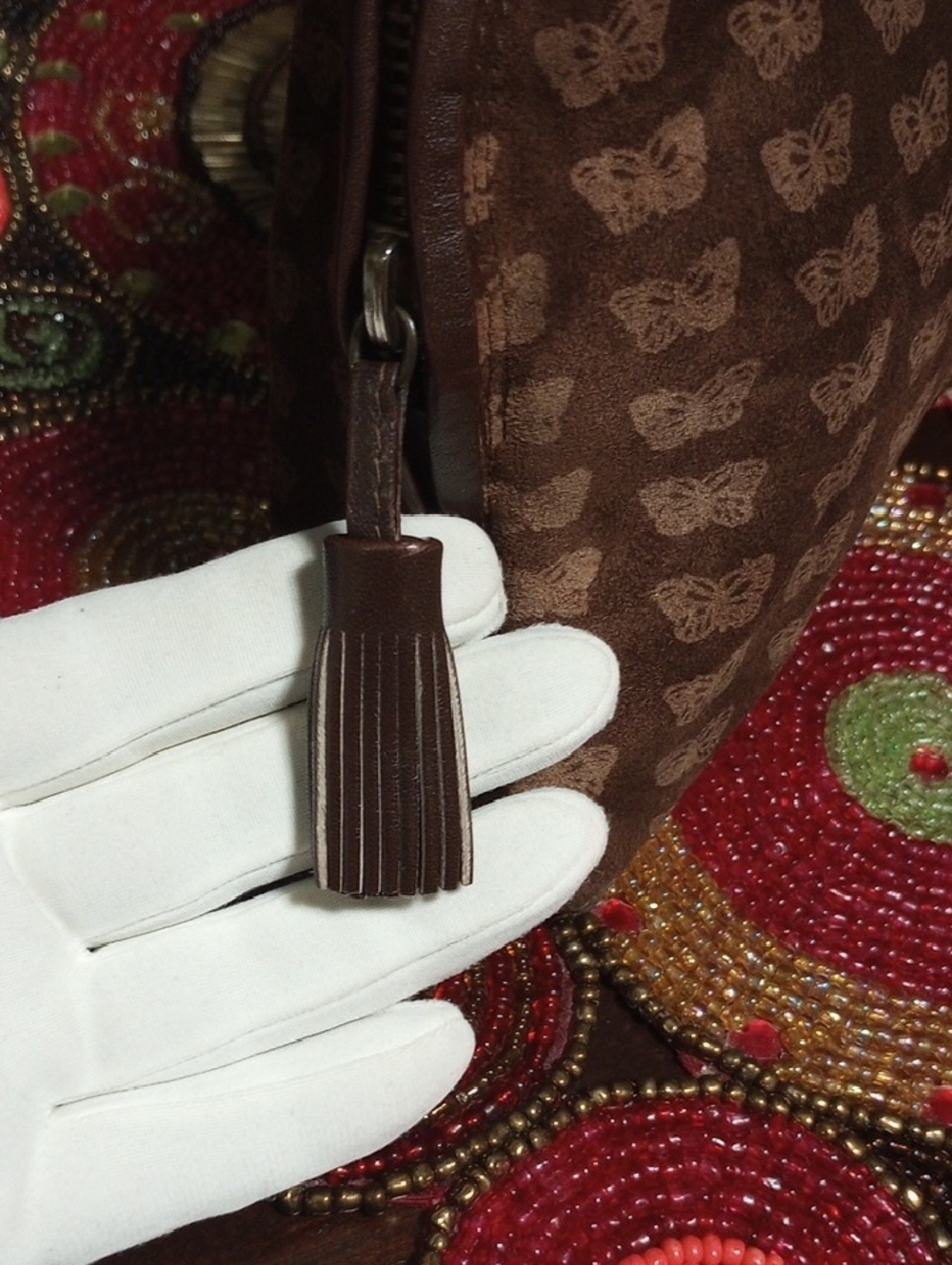 Bottega Veneta Butterfly Print Bag - Picture 12 of 16